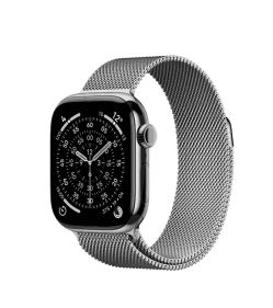 APPLE WATCH SERIES 11 GPS PLUS CELLULAR 46MM - SLATE TITANIUM CASE WITH SLATE MILANESE LOOP M L