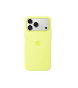 APPLE IPHONE 17 PRO SILICONE CASE WITH MAGSAFE - NEON Yellow