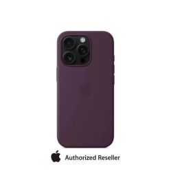 Apple IPHONE 16 PRO SILICONE CASE WITH MAGSAFE - PLUM