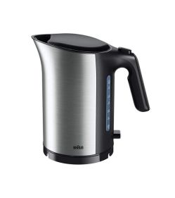 BraunKettleStainlessSteel,1.7L,3000watts,autoshutoff,boilingtime35s.Blackcolor