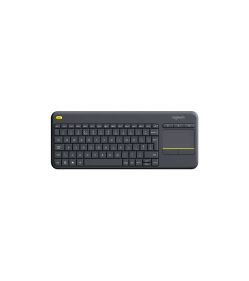 Logitech Keyboard Wireless K400 PLUS TOUCHPAD Black ARA