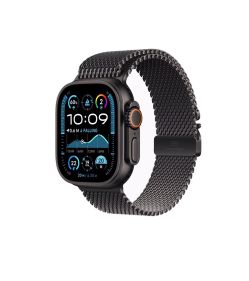 Apple WATCH ULTRA 2 GPS WITH CELLULAR 49MM BLACK TITANIUM CASE WITH BLACK TITANIUM MILANESE LOOP -