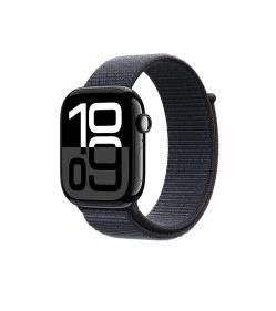 Apple WATCH SERIES 10 GPS 42MM JET BLACK ALUMINIUM CASE WITH BLACK SPORT BAND - S M
